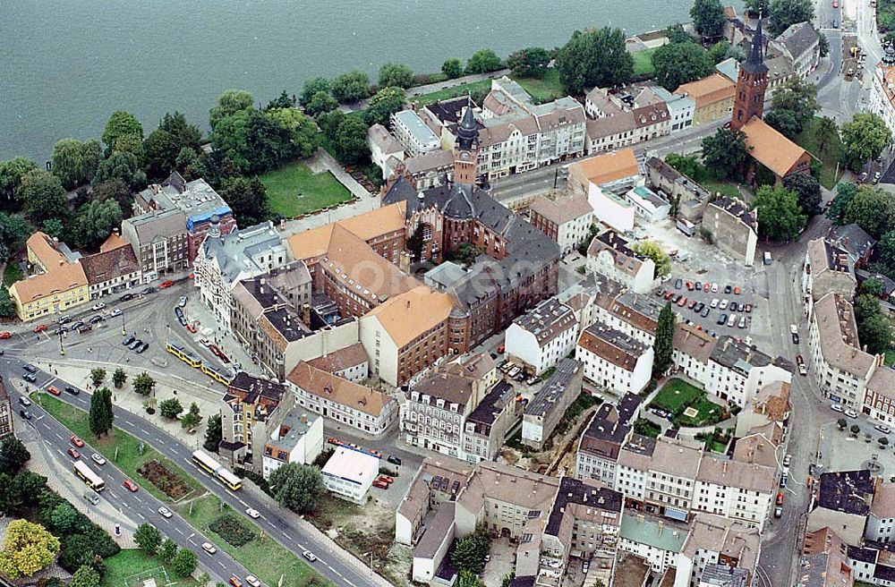 Aerial photograph Berlin Köpenick - 24.09.1995 Berlin, Stadtzentrum Köpenick