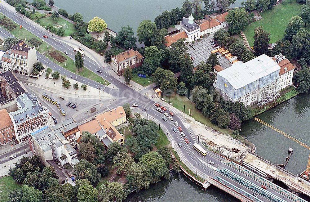 Aerial image Berlin Köpenick - 24.09.1995 Berlin, Stadtzentrum Köpenick