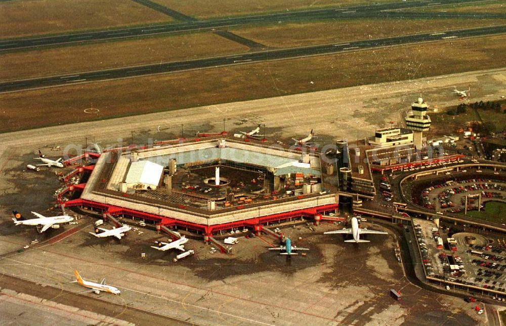 Berlin from above - Berlin Tegel Flugplatz 02.1995