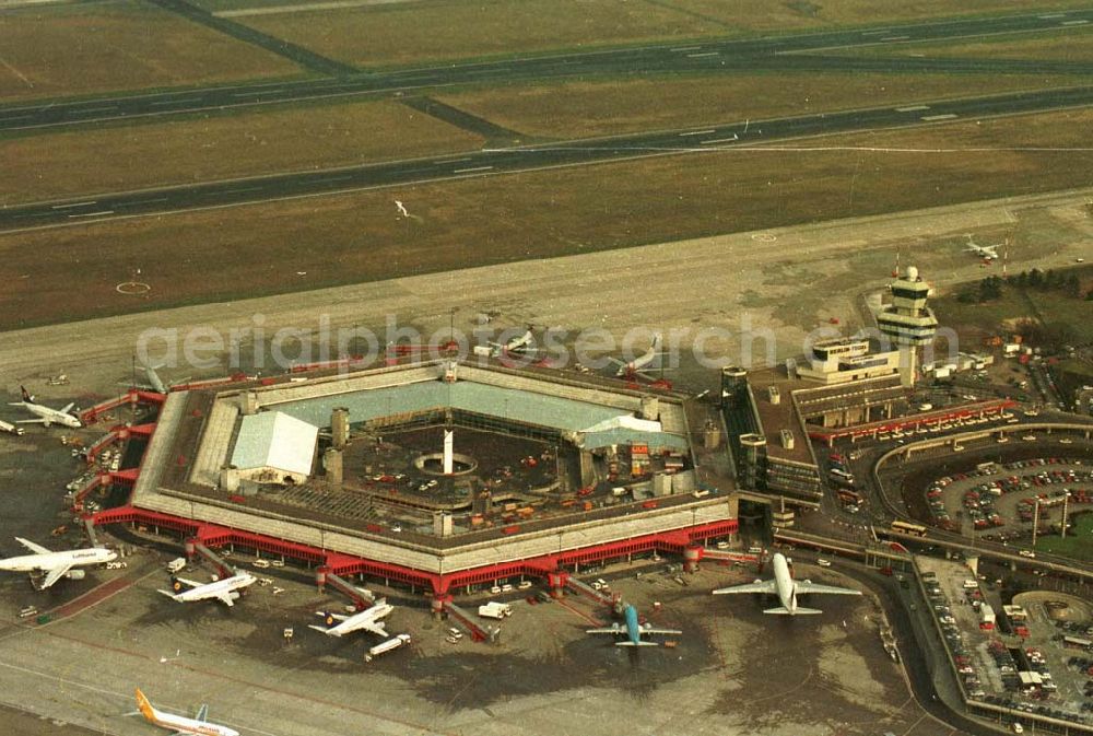 Berlin from the bird's eye view: Berlin Tegel Flugplatz 02.1995