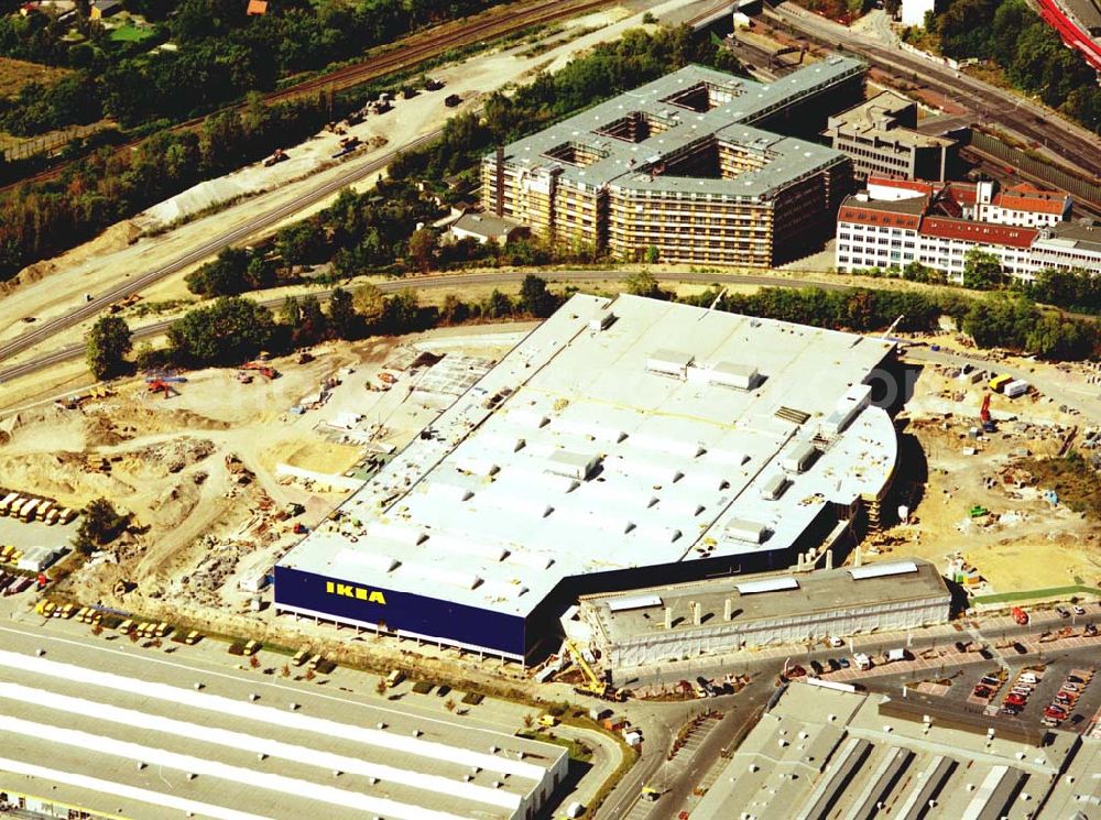 Aerial photograph Berlin-Tempelhof - 