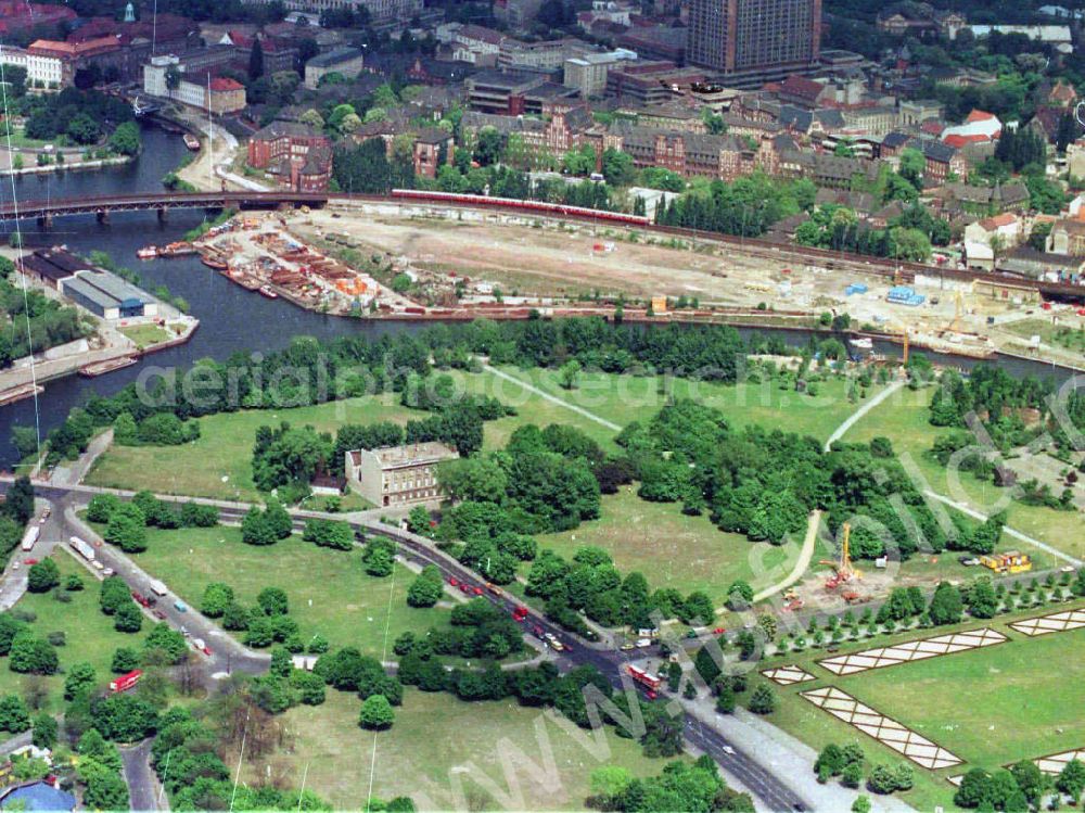 Aerial photograph Berlin / Tiergarten - 23.06.94 Berlin, Tiergarten