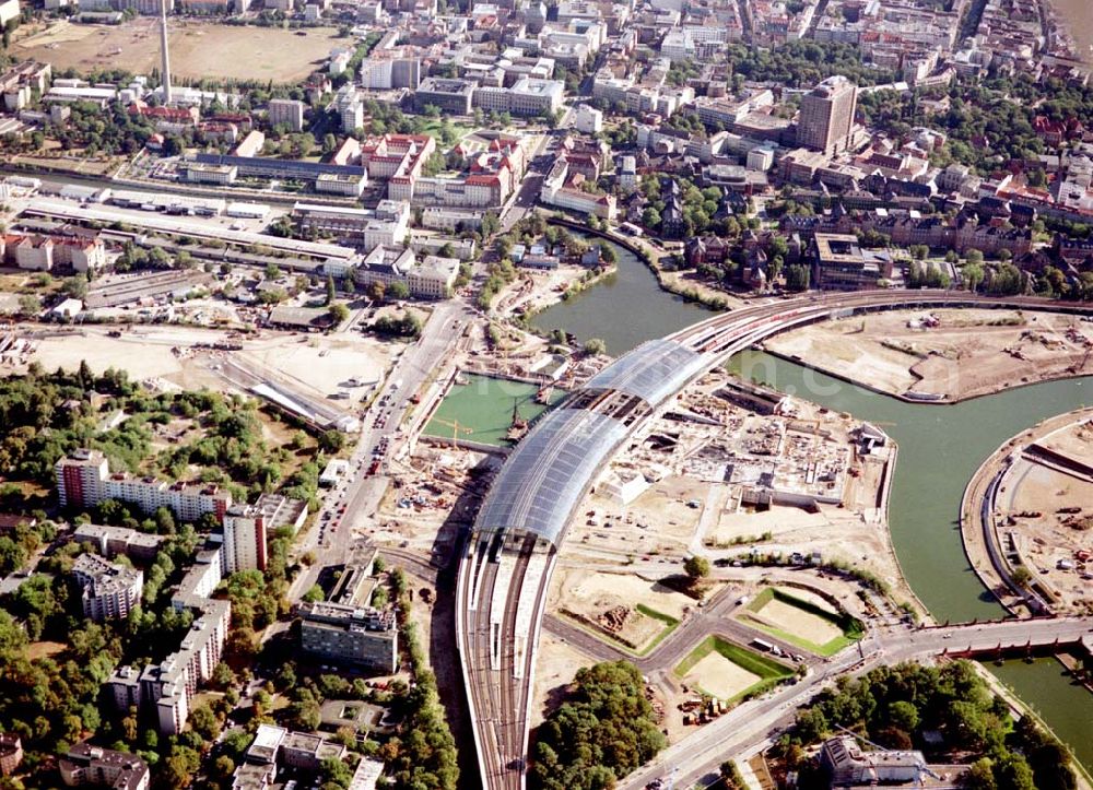 Berlin / Tiergarten from the bird's eye view: 