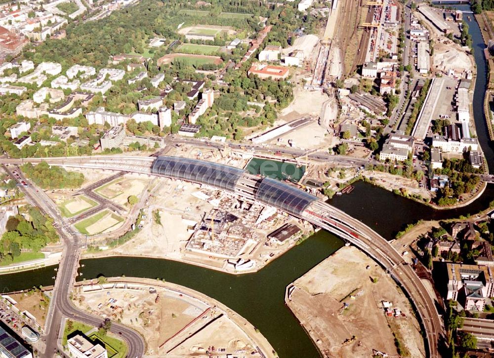 Berlin / Tiergarten from the bird's eye view: 