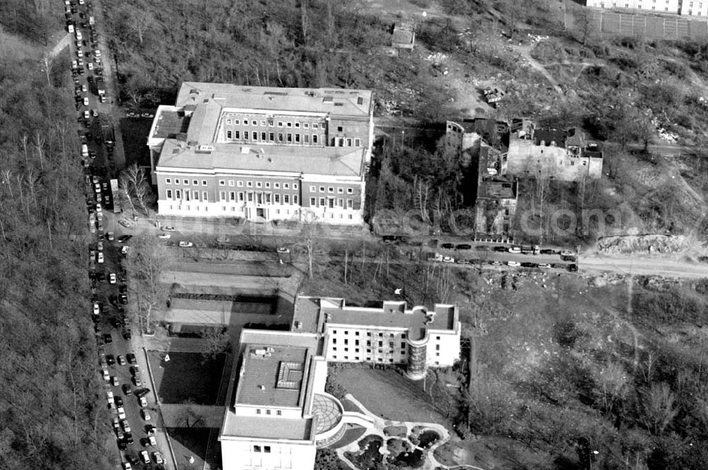 Aerial photograph Berlin - 02.04.1995 Berlin Tiergarten Tiergarten Villen