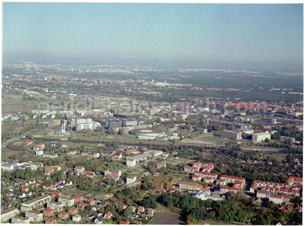 Adlershof, Altglienicke / Berlin / Treptow from the bird's eye view: 