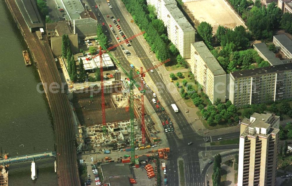 Berlin from above - 23.06.94 Berlin, Wohneubausiedlungen in Marzahn