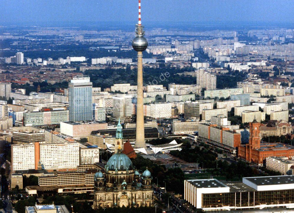 Aerial image Berlin - Berliner Fernsehturm