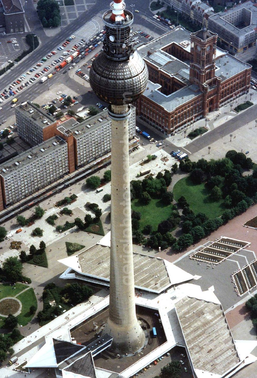 Berlin from the bird's eye view: Berliner Fernsehturm