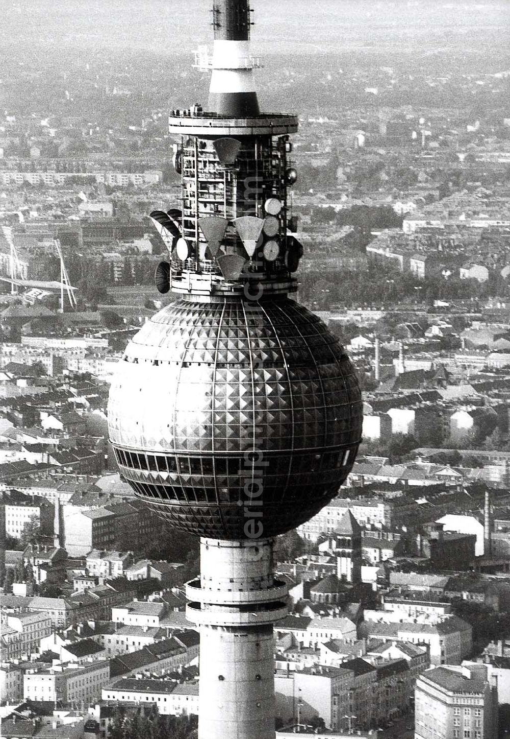 Berlin from the bird's eye view: Berliner Fernsehturm