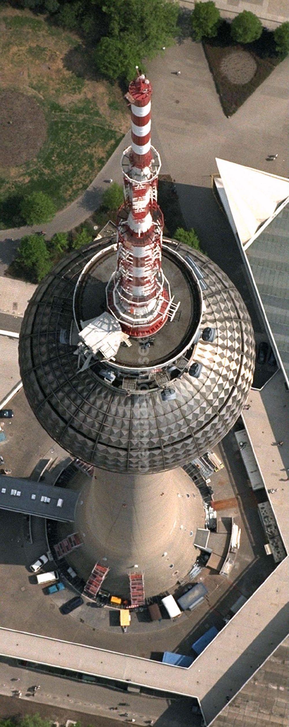 Aerial image Berlin - Berliner Fernsehturm