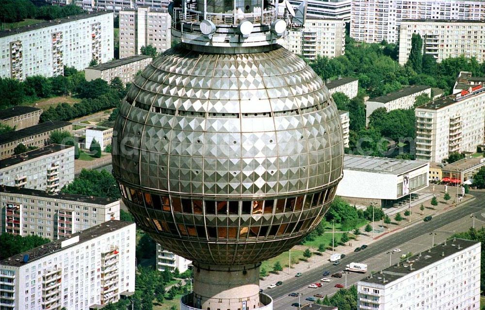 Berlin from the bird's eye view: Berliner Fernsehturm