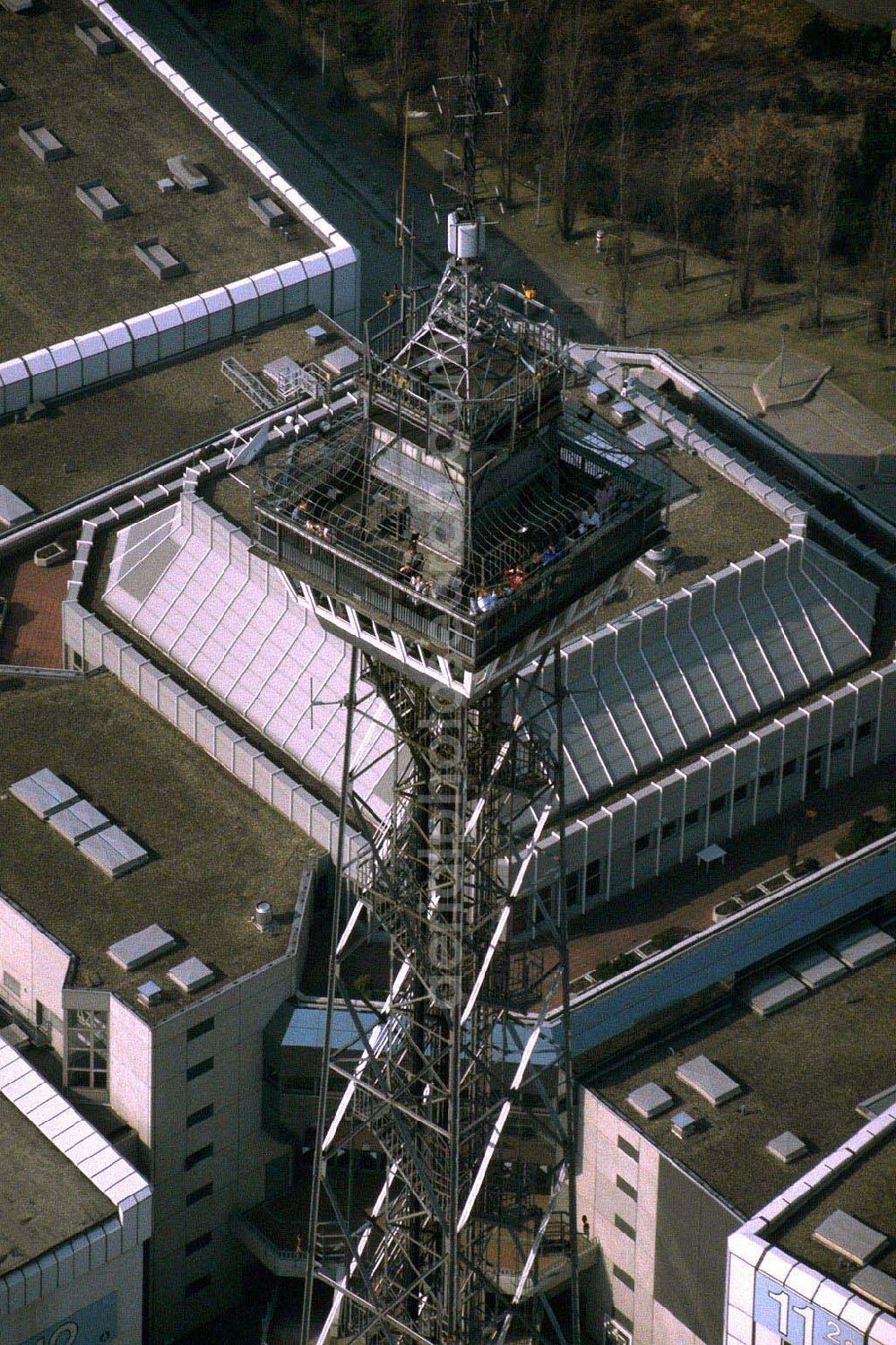 Aerial photograph Berlin - Charlottenburg - Berliner Funkturm