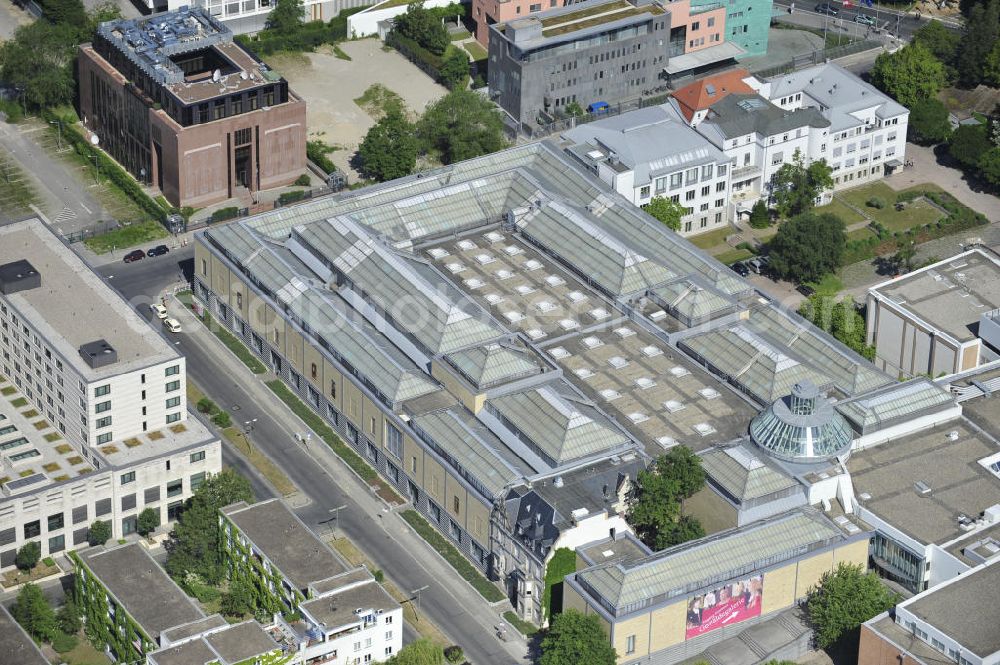 Berlin from above - The Berlin picture gallery is a special collection of the Federal Museum of the Prussian culture. It hosts an enormous stock of midieval painting