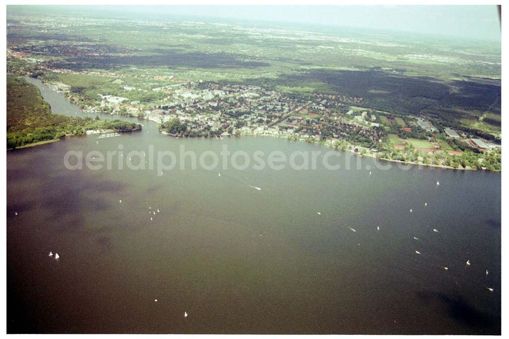 Aerial image Berlin-Köpenick - 31.05.2004 Berlin-Köpenick Blick auf das die Nordhälfte des Berliner Müggelsee