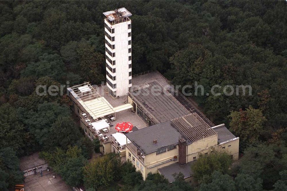 Berlin - Köpenick from the bird's eye view: Berliner Müggelturm.