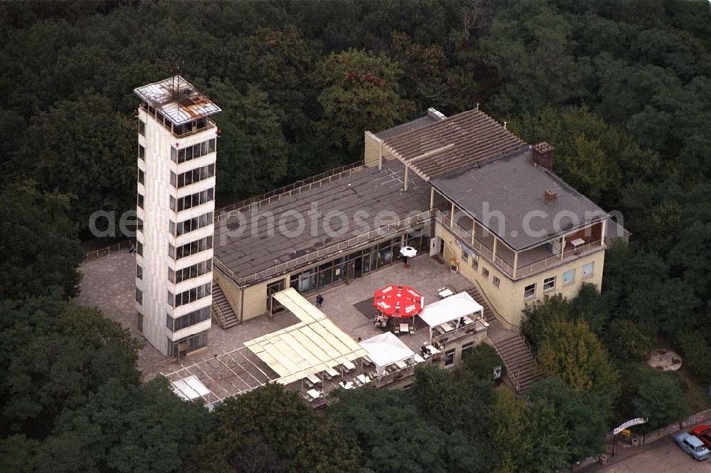 Aerial photograph Berlin - Köpenick - Berliner Müggelturm.