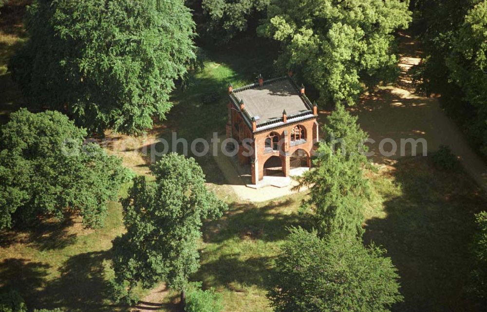 Potsdam - Park Babelsberg from above - Berliner Ratslaube im Park Babelsberg (aus dem Berliner Nikolaiviertel)