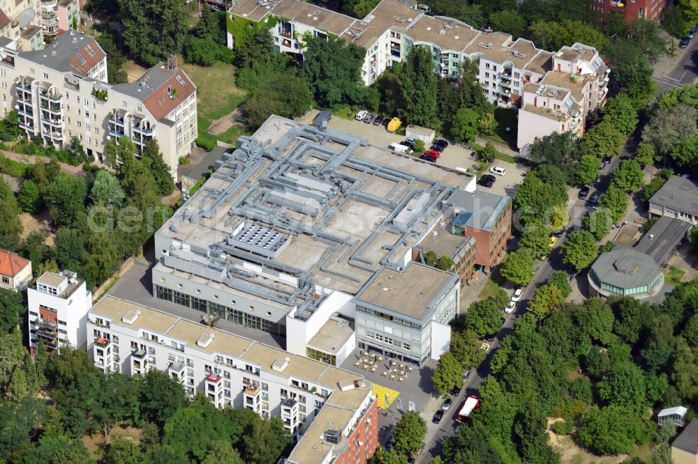 Berlin from above - The Berlinische Galerie is a museum of modern art, photography and architecture in Berlin-Kreuzberg