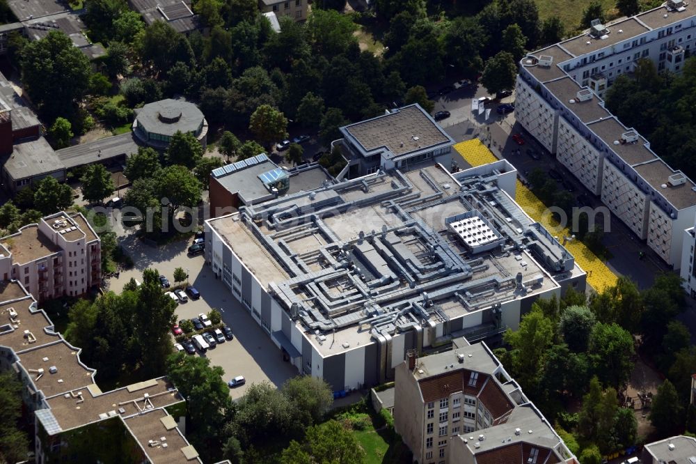 Berlin from above - The Berlinische Galerie is a museum of modern art, photography and architecture in Berlin-Kreuzberg