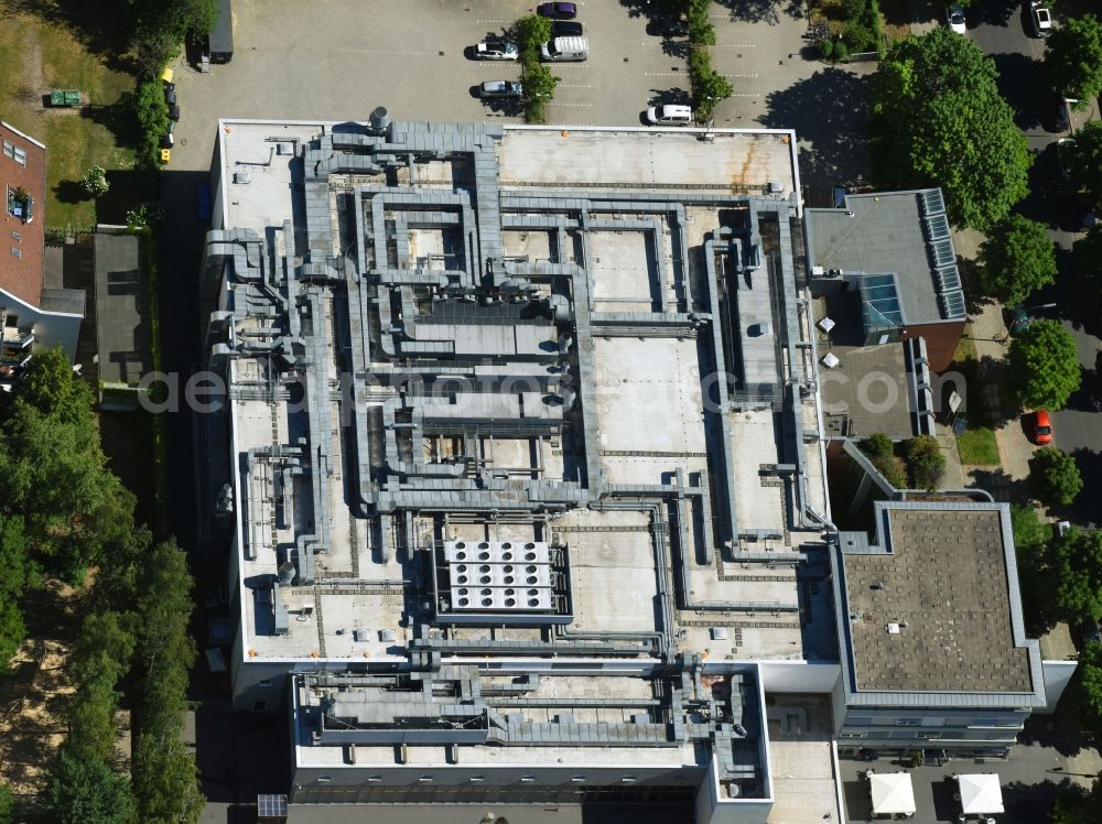 Aerial image Berlin - The Berlinische Galerie is a museum of modern art, photography and architecture in Berlin-Kreuzberg