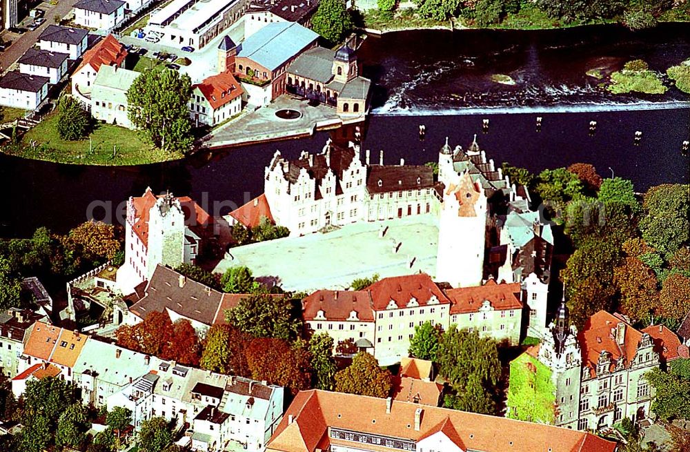 Aerial image Bernburg/ Sachsen-Anhalt - 