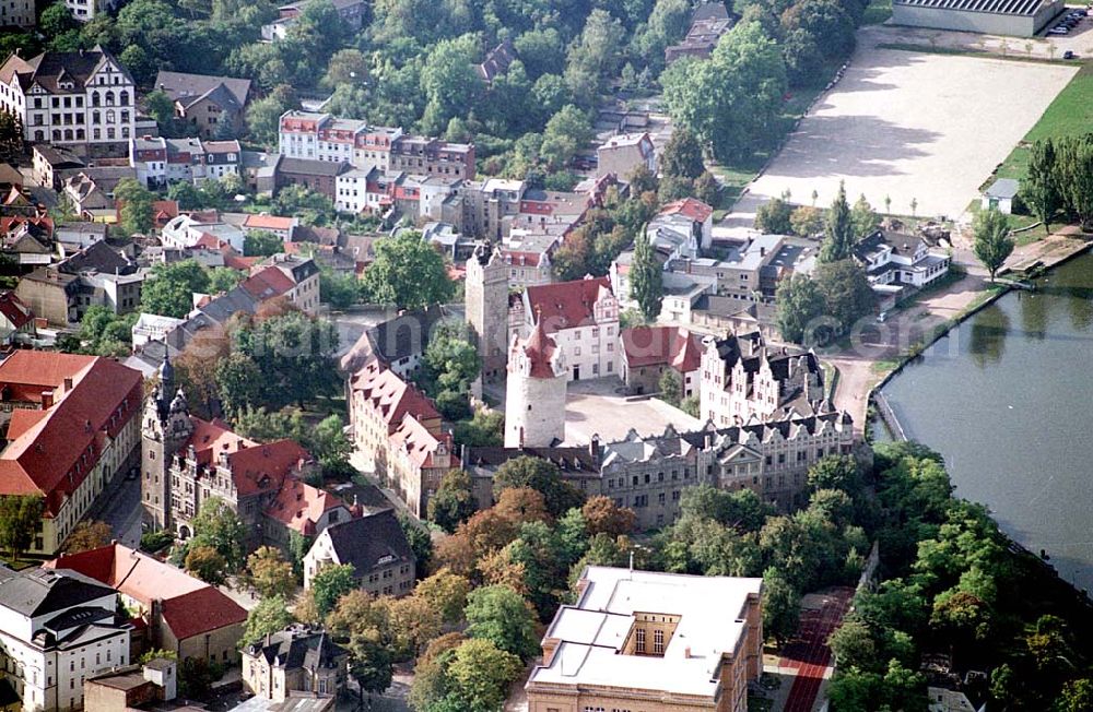 Aerial photograph Bernburg/ Sachsen-Anhalt - 