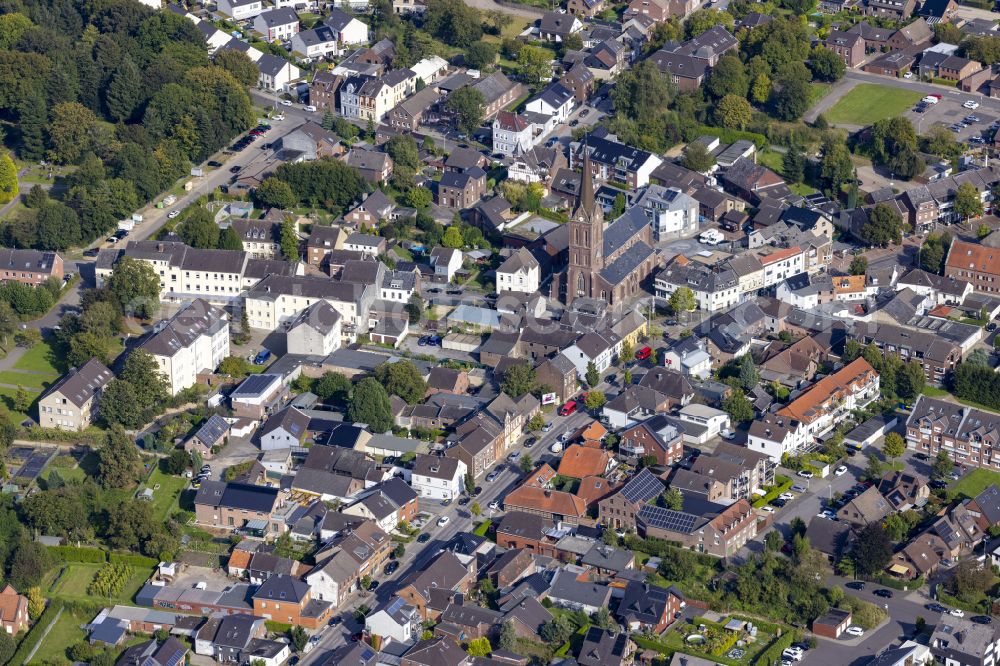 Aerial image Hardt - Urban area with inner city area Hardt on the road L371 in the federal state of North Rhine-Westphalia, Germany