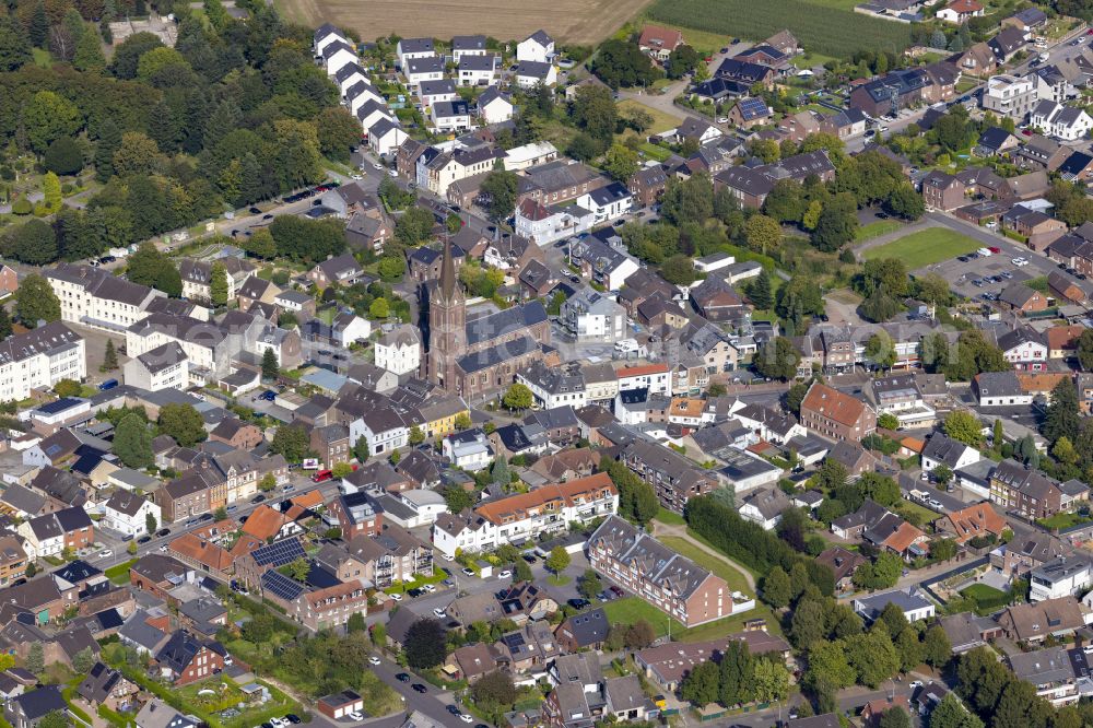 Aerial photograph Hardt - Urban area with inner city area Hardt on the road L371 in the federal state of North Rhine-Westphalia, Germany