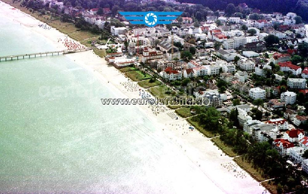 Aerial image Binz / Rügen - Mecklenburg-Vorpommern - Binz / Rügen.