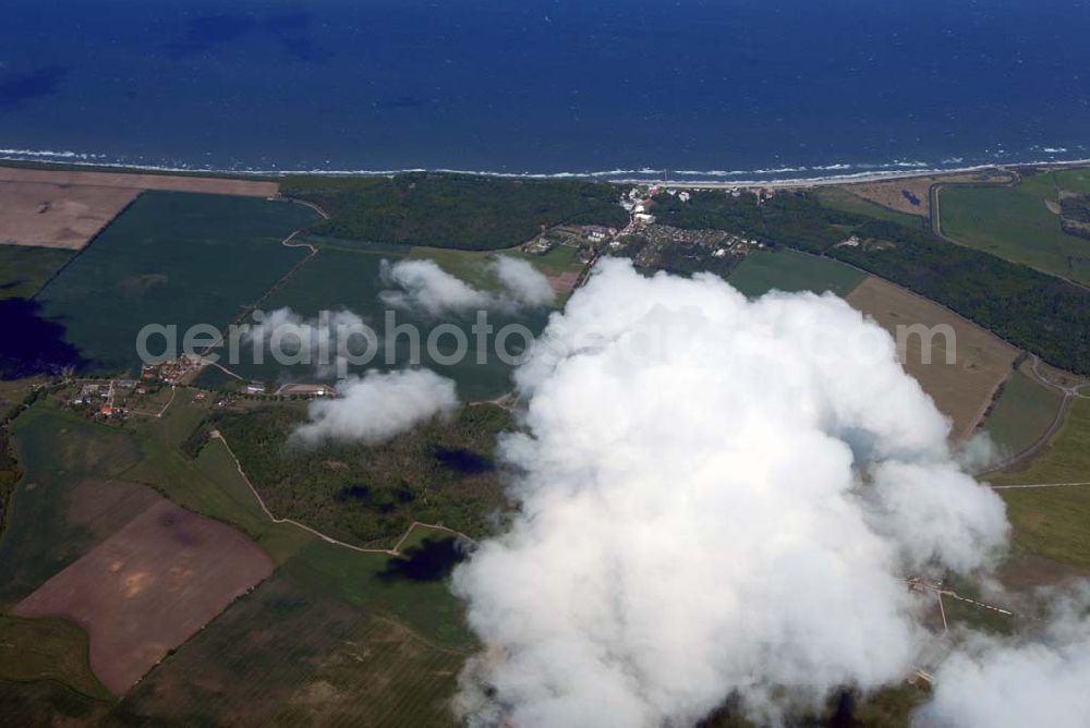 Aerial image Heiligendamm - Blick auf das Areal des Sperrgürtels Heiligendamm zum G8 Gipfeltreffen aus 2500 Meter Höhe