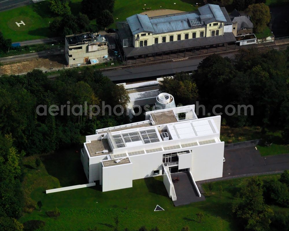 Remagen from above - View of the Arp Museum in Remagen in Rhineland-Palatinate