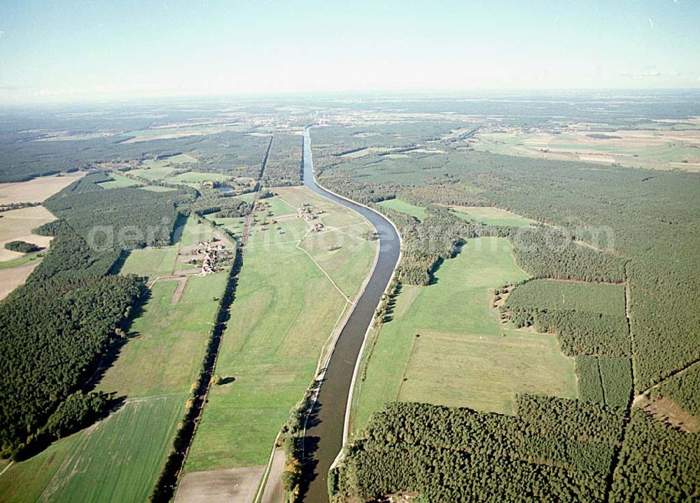 Aerial image Genthin / Sachsen-Anhalt - 