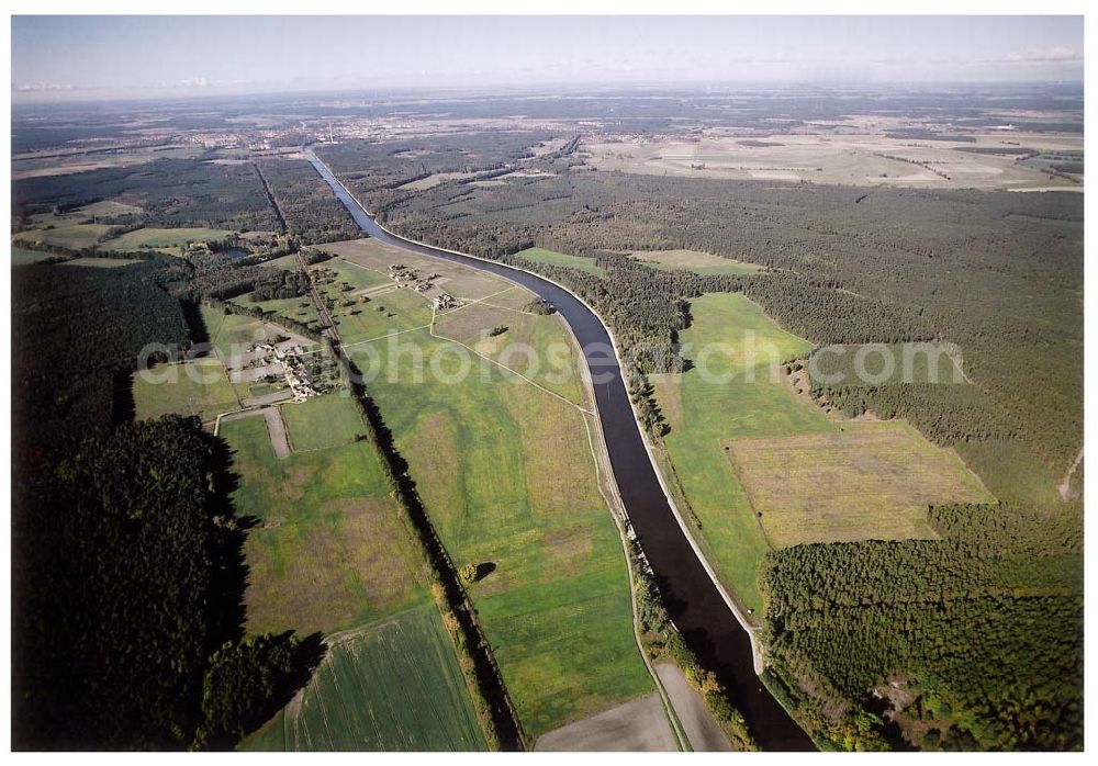 Aerial image Genthin / Sachsen-Anhalt - 