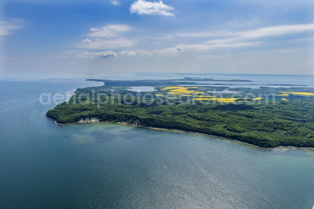 Sellin from the bird's eye view: Sellin on the island of Ruegen in Mecklenburg-Vorpommern, Germanyy