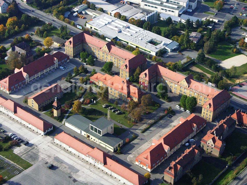 Aerial image Amberg / Bayern - Das Bundeswehrkrankenhaus und Sanitätskommando IV in Amberg. Bundeswehrkrankenhaus Amberg PLZ 92224; Telefon +49 9621 7060 Sanitätskommando IV PLZ 94327,Telefon +49 9422 808 0