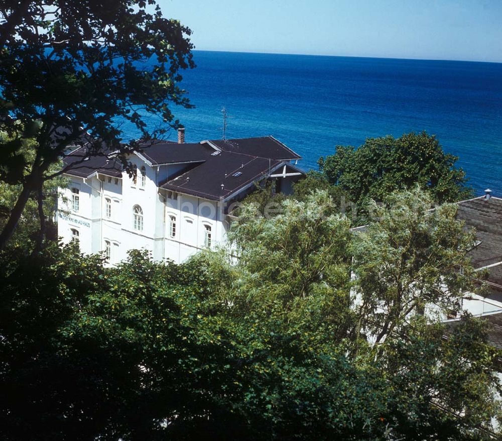 Aerial image Heiligendamm - Blick auf das Walter Rathenau-Haus als Teil der Ferienhausanlage in Heiligendamm.