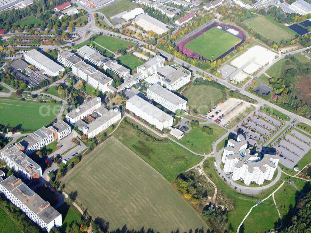 Aerial image Regenstauf ( Bayern ) - Fernlehrinstitut in Regenstauf / Bayern Fernlehrinstitut DR.Robert Eckert GmbH; Bayernstraße 20 93128 Regenstauf; Abt.ÖA; Frau Hastreiter; Telefon:09402/502-150