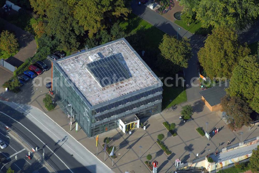 Aerial image Hameln - Blick auf das Gebäude Solares Bauen.