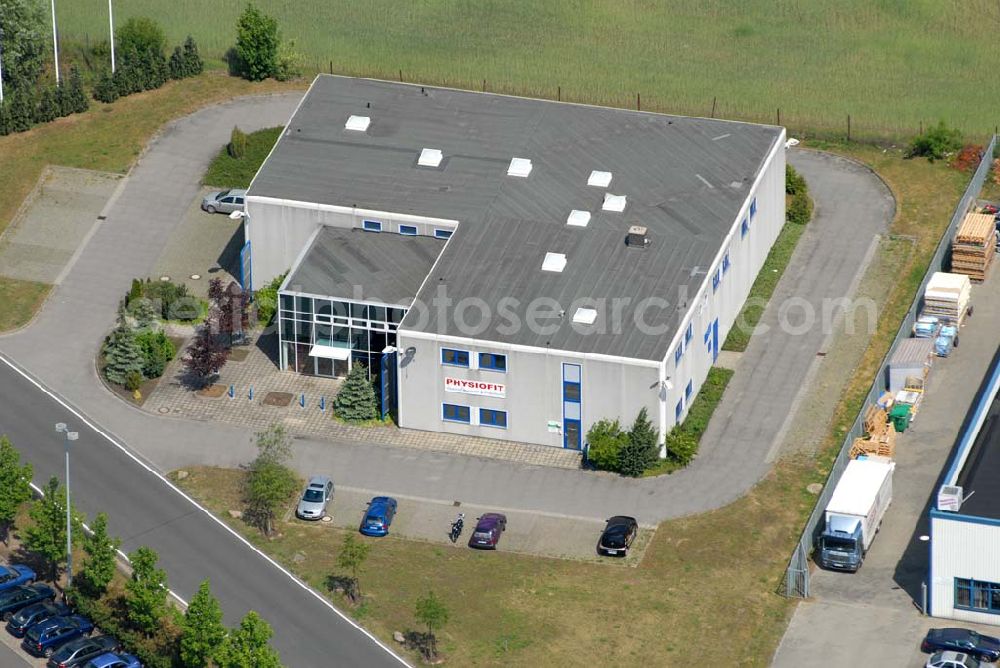 Aerial image Rangsdorf - H.O.M.B.A.S; Vermietung von Veranstaltungs-, Schulungs und Seminarräume für Jugendweihen Familienfeiern etc.; Räumlichkeiten für jeden Anlass; “Proberaum” für Band, Chöre etc. mit Bühne; Mehrzweckraum mit und ohne Beschallung und Catering; Physiofit Physioterapie Mo.-Do. 7.00 - 20.00 Uhr-Fr.7.00 - 12.30 Uhr; Hotline : 0171 7 14 79 90; Tel.++ 49 (0) 3 37 08 2 18 00; im Gewerbegebiet Theresenhof; DE - 15834 Berlin Rangsdorf; Telefon: 03 37 08 / 23 00; Telefax: 03 37 08 / 23 09 9;