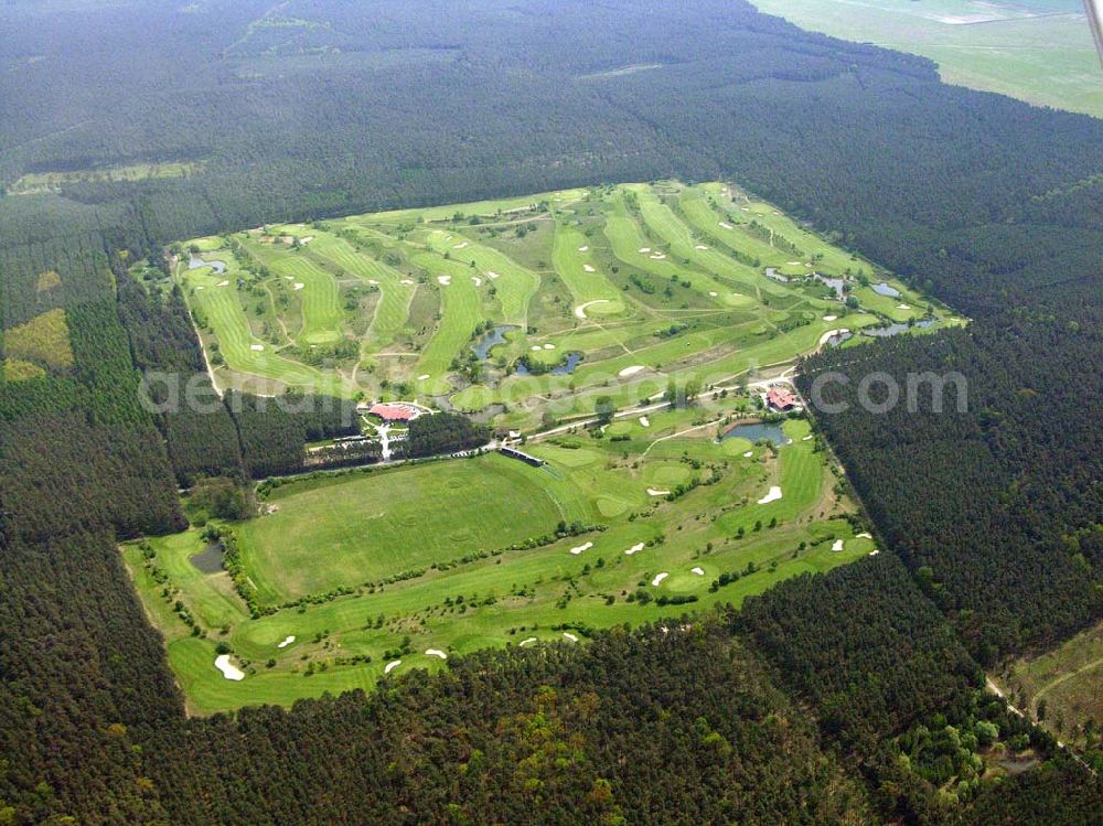 Börnicke from above - Blick auf die Golfanlage Kallin,Am Kallin 1,D-14641 Börnicke,Fon (03 32 30) 8 94-0,Fax (03 32 30) 8 94-19,info@golf-kallin.de