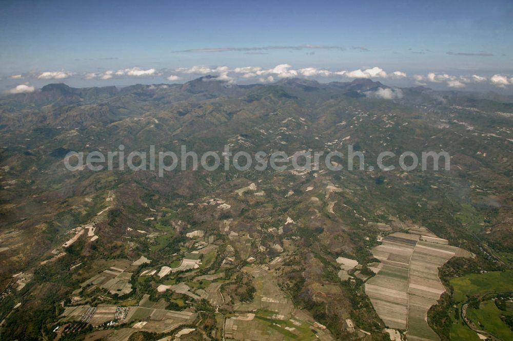 Aerial image Angeles - Blick auf den Mount Pinatubo. Der im Zambales-Gebirge auf der Insel Luzon gelegene Vulkan ist seit seiner Eruption 1991 wieder aktiv. View on the Mount Pinatubo. Located in the Zambales Mountains on the isle of Luzon is active again since its eruption in 1991.