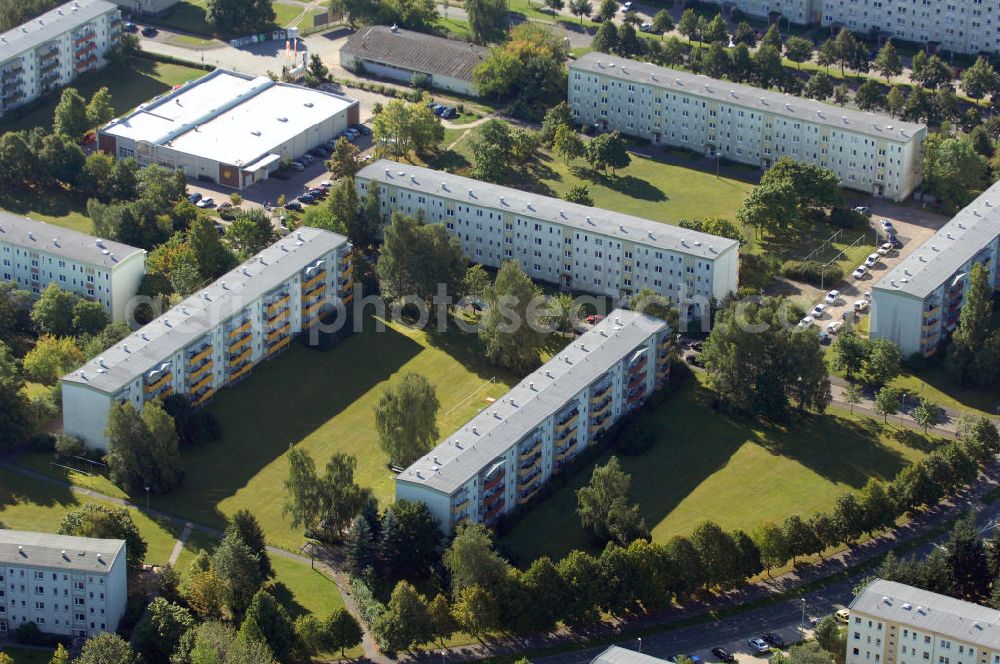 Aerial photograph Schwerin - Blick auf die Neubausiedlung im Schweriner Stadtteil Lankow an der Ratzeburger Straße/ Doktor-Joseph-Herzfeld Straße. Kontakt: Landeshauptstadt Schwerin Bürgerbüro, Am Packhof 2-6 19053 Schwerin, Tel. +49(0)385 545 1111, Fax +49(0)385 545 1809, Email: buergerbuero@schwerin.de