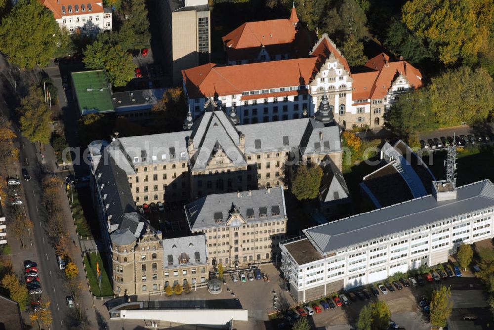 Aerial photograph Hannover - Blick auf die Polizeidirektion in Hannover. Kontakt: Polizeidirektion Hannover, Waterloostraße 9 30169 Hannover, Tel. +49(0)511 109 1046, Fax +49(0)511 109 1050, Email: webmaster@pd-h.polizei.niedersachsen.de