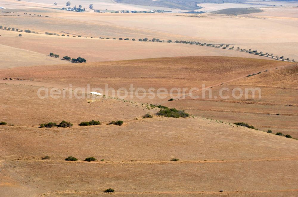 OVERBERG from the bird's eye view: The Overberg region in South Africa is predominantly used for the growing of grain