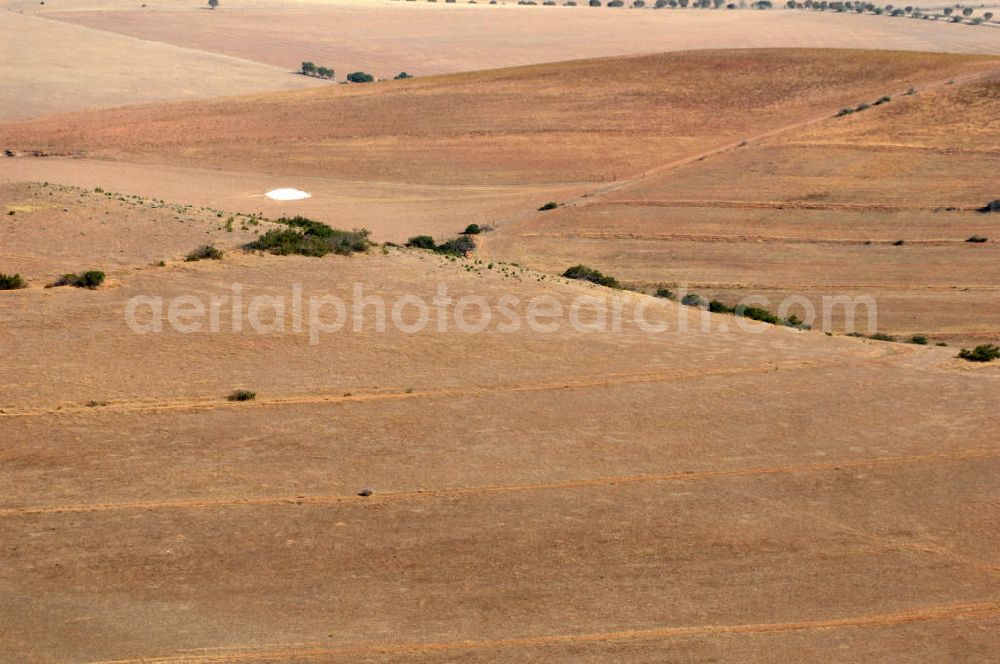 Aerial image OVERBERG - The Overberg region in South Africa is predominantly used for the growing of grain