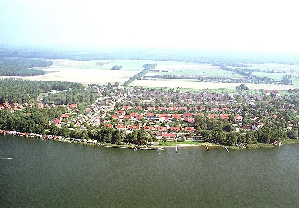 Aerial photograph Mirow / Mecklenburg Vorpommern - 