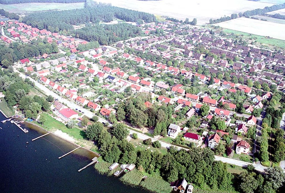 Mirow / Mecklenburg Vorpommern from above - 