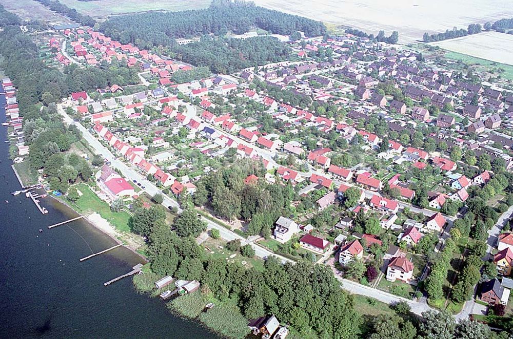 Aerial photograph Mirow / Mecklenburg Vorpommern - 