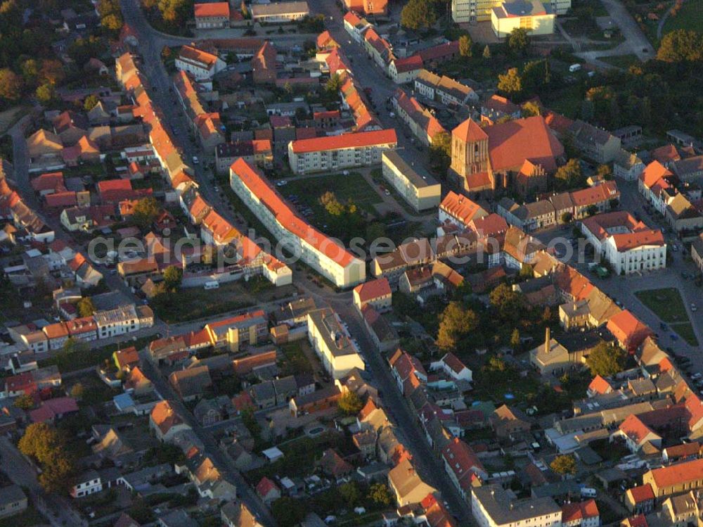 Preetz from above - 18.10.2005 Preetz; Preetz ist eine Gemeinde nordwestlich von Stralsund. Die Gemeinde wird vom Amt Altenpleen mit Sitz in der Gemeinde Altenpleen verwaltet.